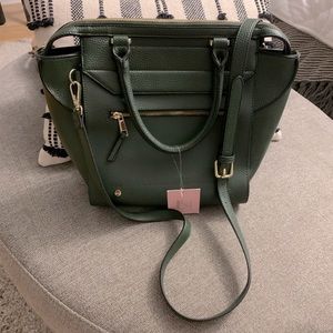 ⭐️DANIELLE NICOLE OLIVE GREEN CROSSBODY-STITCH FIX